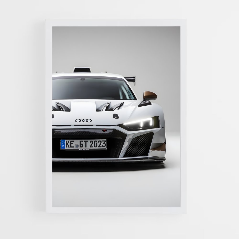 Poster Audi R1 Prototype (vue 3)